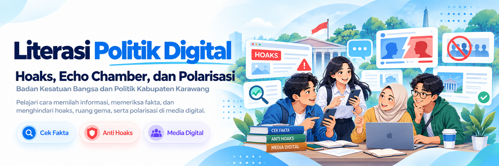 Literasi Politik Digital: Hoaks, Echo Chamber, dan Polarisasi